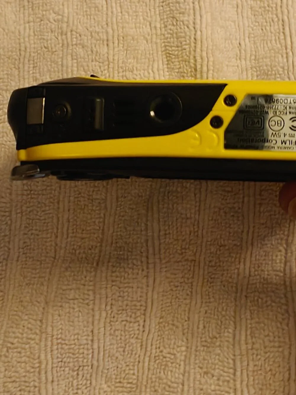 Fujifilm FinePix XP 80 Waterproof Digital Camera Yellow Full HD 5x Optical Zoom